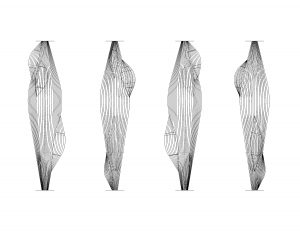 CAD drawings show cocoon variations