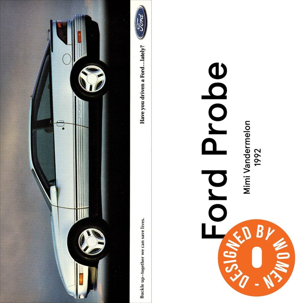 promotional image of Ford Probe by Mimi Vandermelon, 1992