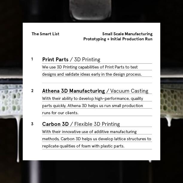 The Smart List by Interwoven: Small Scale Manufacturing, Prototyping, and Initial Production Run