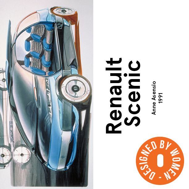 Renault Scenic, Anne Asensio - 1991